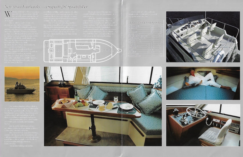 Fairbanks 28 Sportfisher Brochure