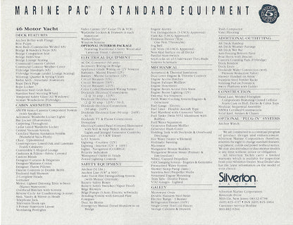 Silverton 46 Motor Yacht Brochure