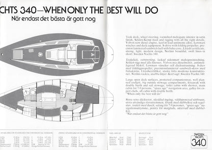 Sweden Yachts 340 Brochure