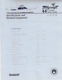 Tollycraft 48 Cockpit Motor Yacht Specification Brochure