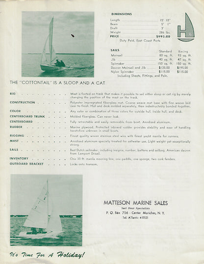 Holiday Cottontail Brochure