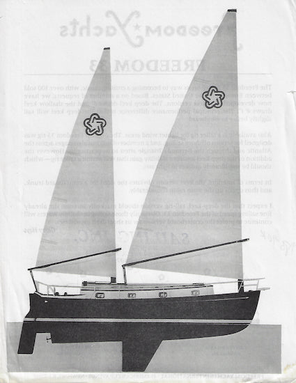 Freedom 33 Specification Brochure