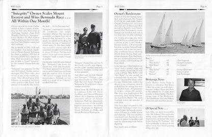 Hood / Little Harbor Wet Log Newsletter - Fall 1991