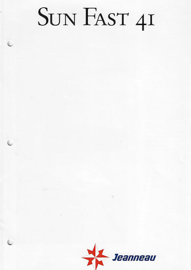 Jeanneau Sun Fast 41 Brochure