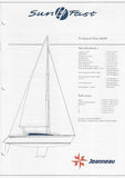 Jeanneau Sun Fast 31 Specification Brochure