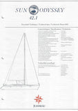 Jeanneau Sun Odyssey 42.1 Specification Brochure