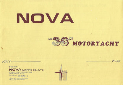 Nova 36 Motor Yacht Brochure