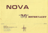 Nova 36 Motor Yacht Brochure
