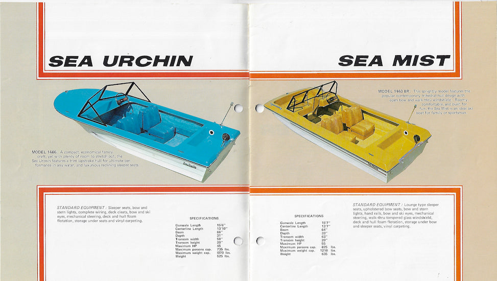 Sea Sprite 1975 Brochure