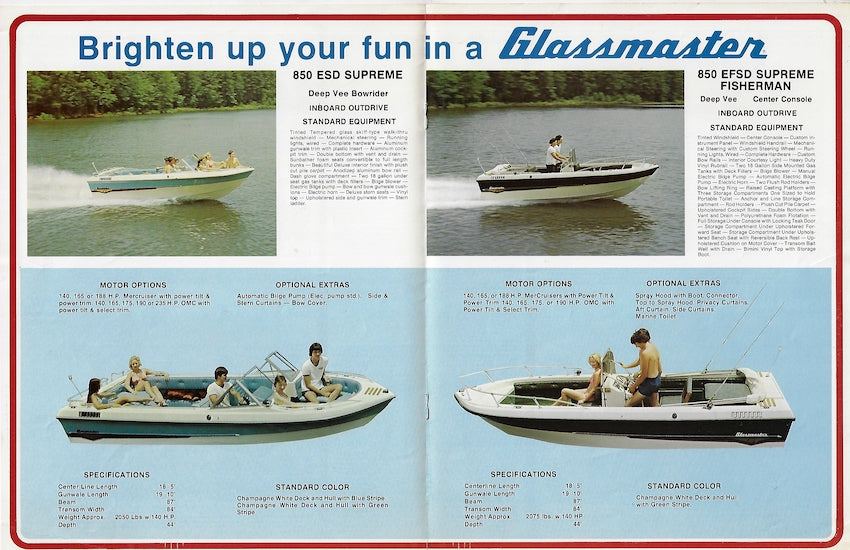 Glassmaster 1976 Brochure