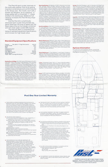 Post 46 Sport Cruiser Brochure