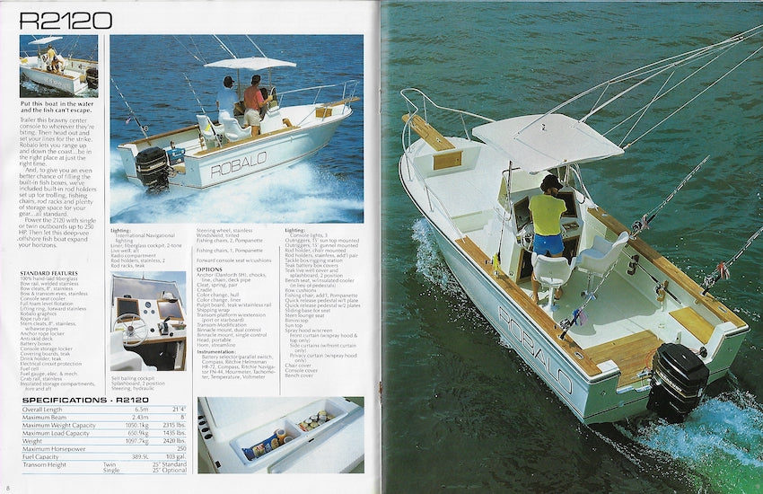 Robalo 1984/1985 Brochure