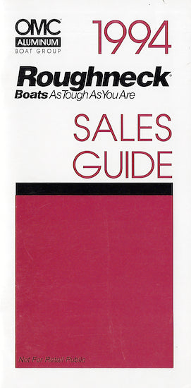 Lowe 1994 Roughneck Sales Guide