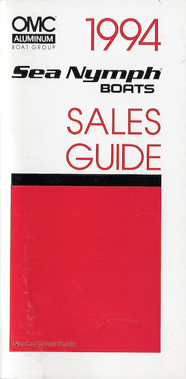 Sea Nymph 1994 Sales Guide