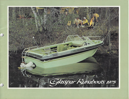 Glasspar 1975 Runabout Brochure