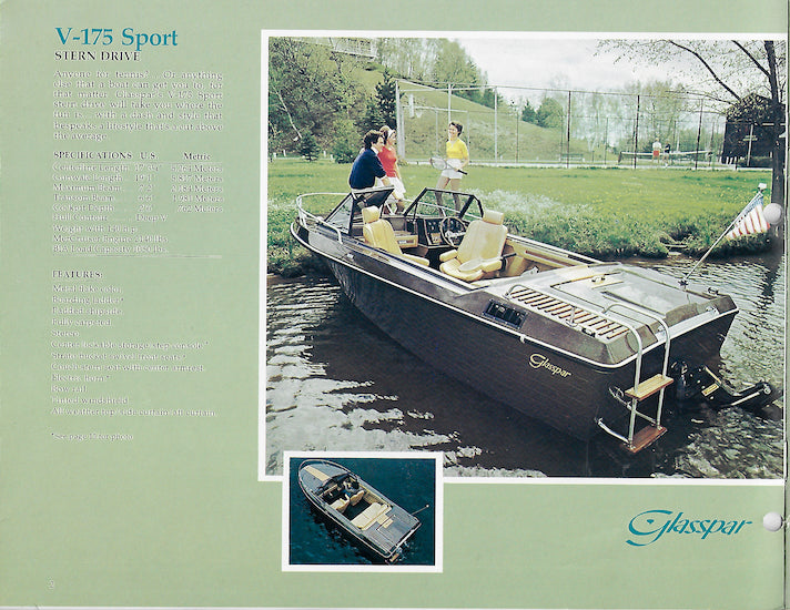 Glasspar 1975 Runabout Brochure