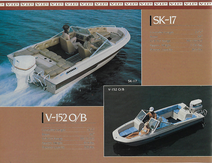 VIP 1980s Brochure