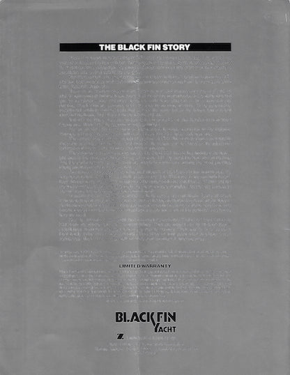 Blackfin 27 Brochure