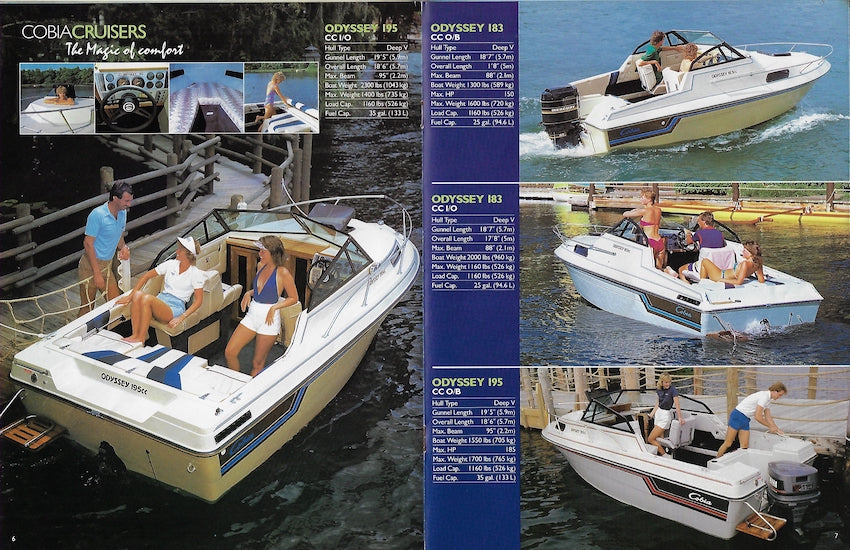 Cobia 1985 Brochure