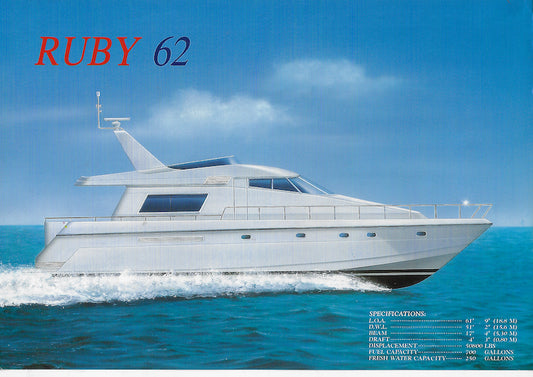 Grand Harbour Ruby 62 Specification Brochure
