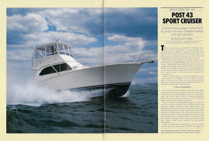 Post 43 Boating Magazine Reprint Brochure