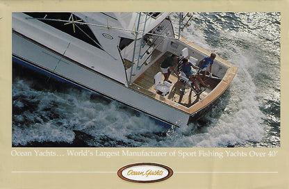 Ocean 1986 Brochure