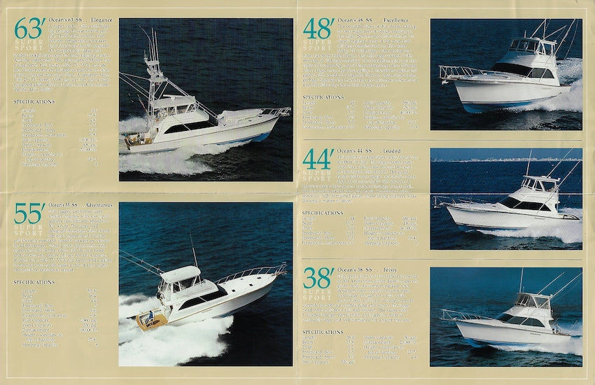Ocean 1986 Brochure