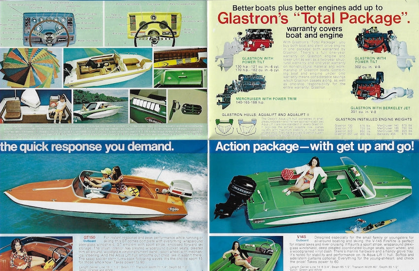 Glastron 1973 Poster Brochure