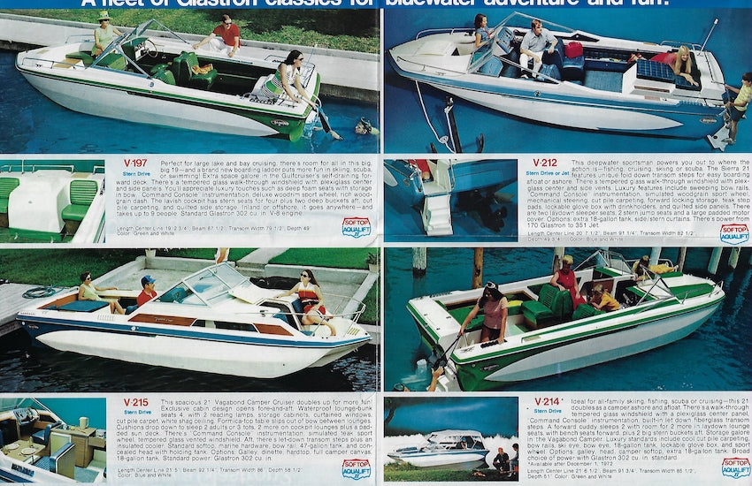 Glastron 1973 Poster Brochure
