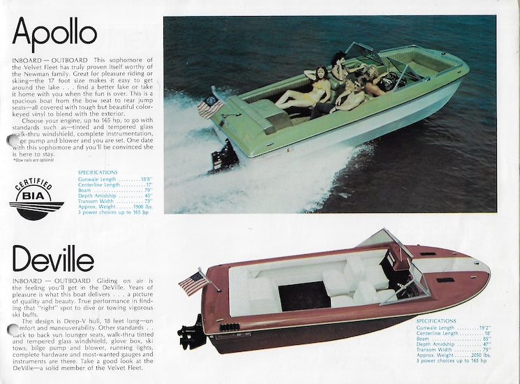 Newman 1970s Brochure