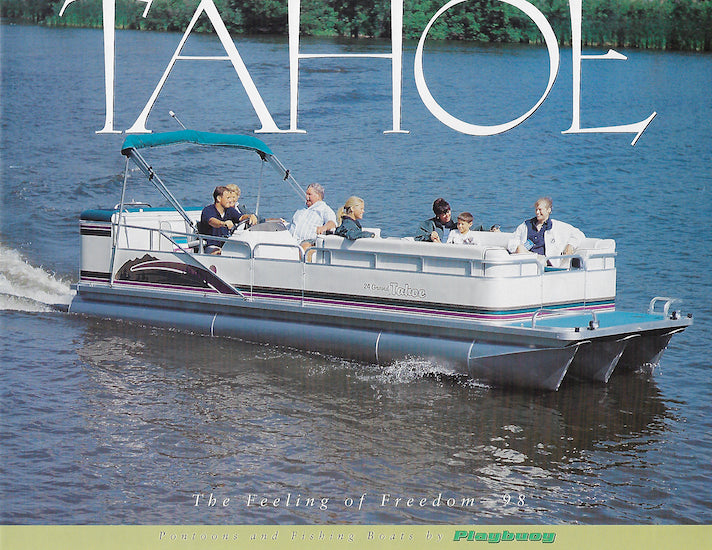 Tahoe 1998 Pontoon Brochure