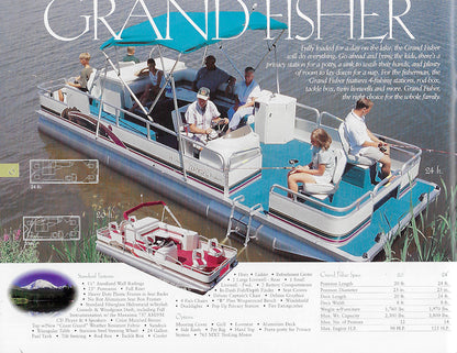 Tahoe 1998 Pontoon Brochure