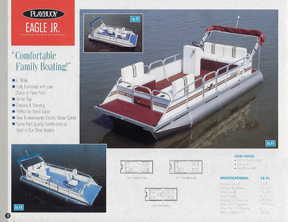 Playbuoy 1996 Pontoon Brochure