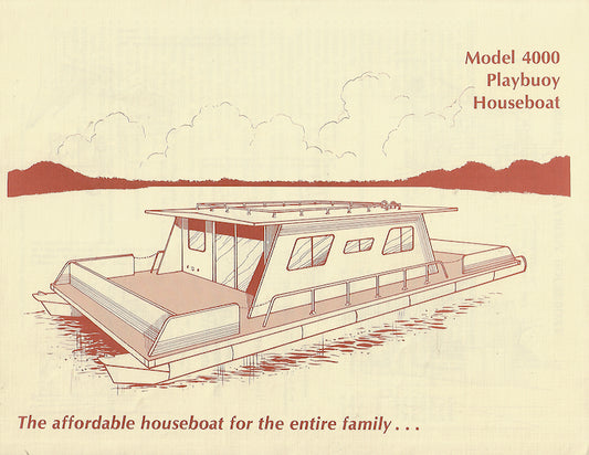 Playbuoy Houseboat 4000 Brochure