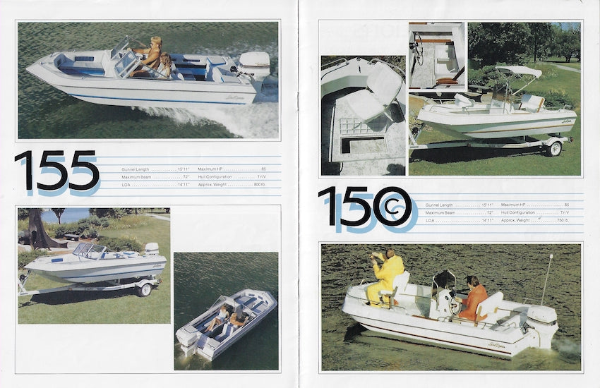 Aquadyne 1986 Sea Raider Brochure