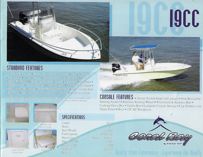 American Skiff Coral Bay Brochure