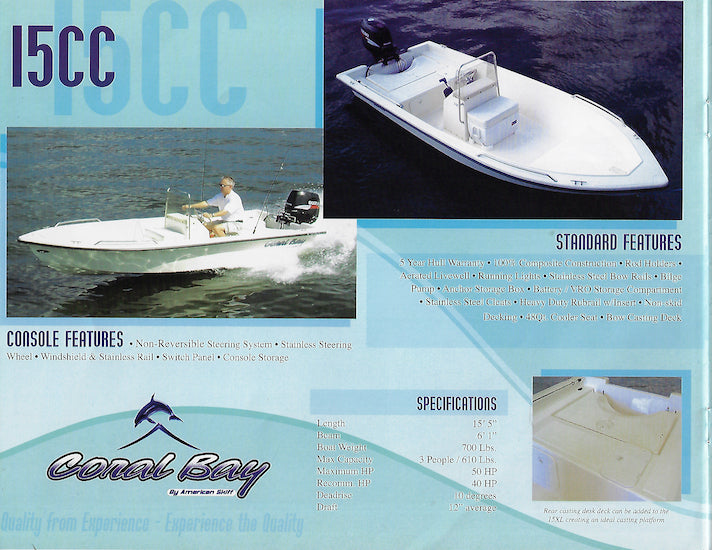American Skiff Coral Bay Brochure