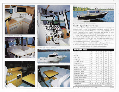 Almar Sounder 26 - 32 Brochure