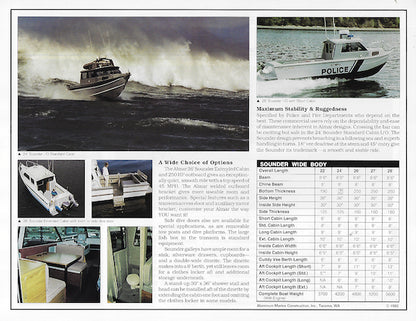 Almar Sounder 22 - 28 Brochure