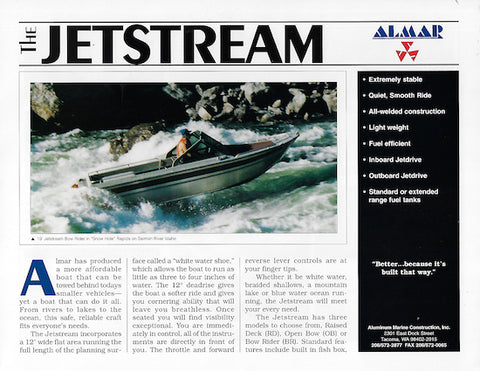 Almar The Jetstream Brochure