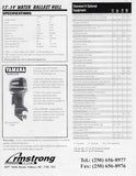 Armstrong 17/19 Water Ballast Hull Brochure