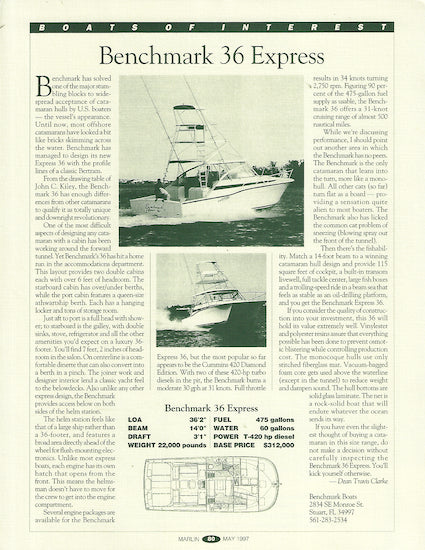 Benchmark 36 Brochure