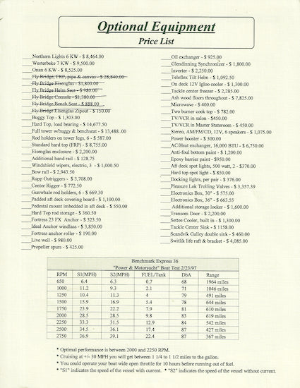 Benchmark 36 Brochure