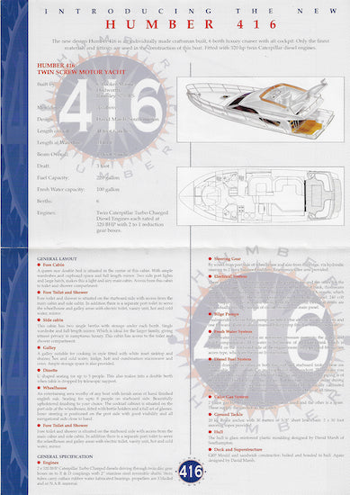 Booker Humber 416 Brochure