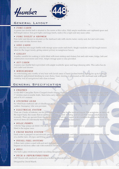 Booker Humber 448 Brochure