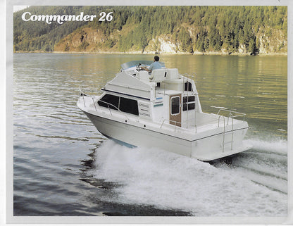 Commander 26 & 30 Brochure