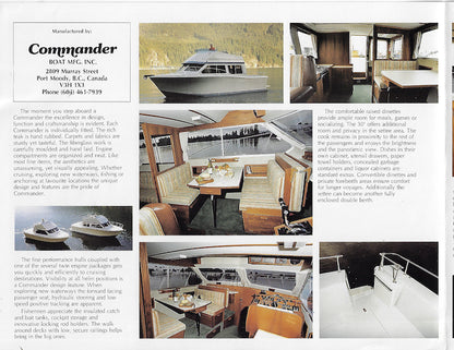 Commander 26 & 30 Brochure