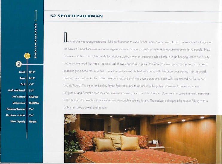 Davis Yachts 2000s Brochure