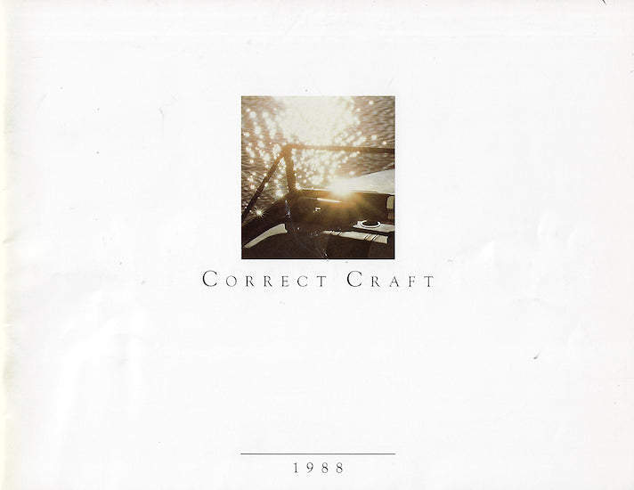Correct Craft 1988 Nautiques Brochure