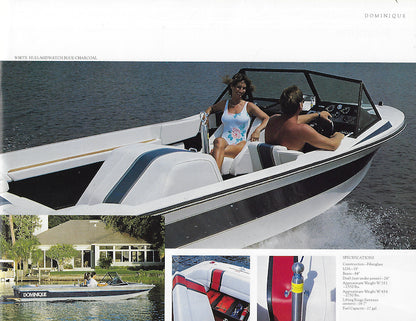 Correct Craft 1988 Nautiques Brochure
